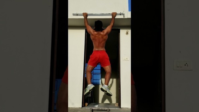 'pullups lifts you up...#pullups #fitness #yoga #fit #fitnessaddict ||Jitus Fitness||'