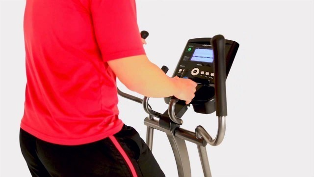 'E1 Elliptical Cross-Trainer Features'