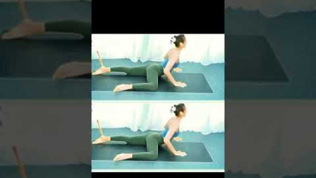 '2 Exercises for body #fitness #weightloss #yoga #exercise #workout #shorts 3'