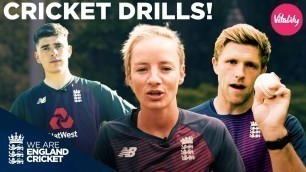 'DIY Cricket Drills! | Tips & Tricks From England Cricket Stars | Vitality Fit 4 Cricket'