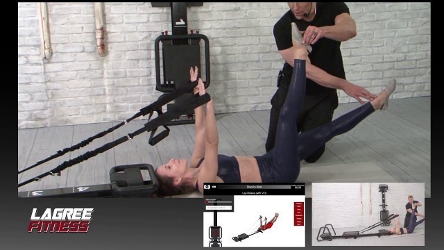 'Ab Workout Tutorial on the Lagree Fitness Micro | December 14, 2020'