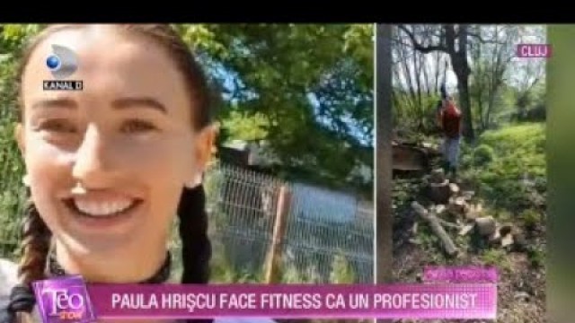 'Teo Show (22.05.2020) - Paula Hriscu face fitness ca un profesionist!'