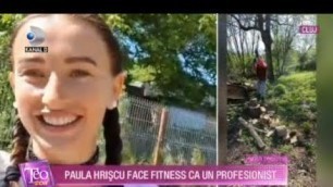 'Teo Show (22.05.2020) - Paula Hriscu face fitness ca un profesionist!'