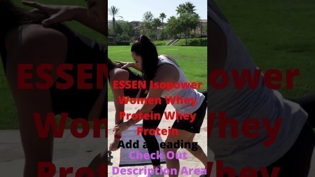 'ESSEN Isopower Women Whey Protein Whey Protein#shorts#fitness#viral#youtubeshorts'