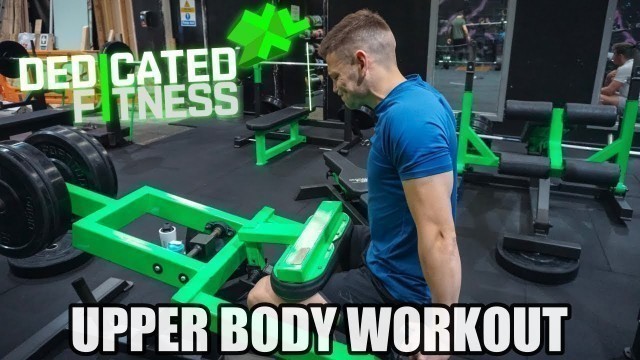 'Upper Body Session At Dedicated Fitness Liverpool'