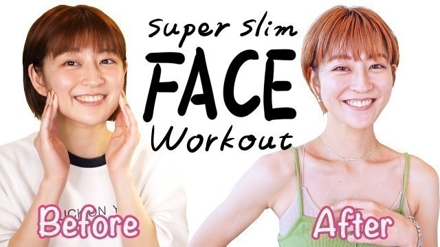 '[30分] 顔やせ運動はこれだけOK！小顔＋リフトアップ＋歪み矯正！[30 min] This is all you need for slim face exercise!'