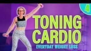 '4️⃣ Time Saver Workout over 50! Cardio & Toning ALL-in-One'