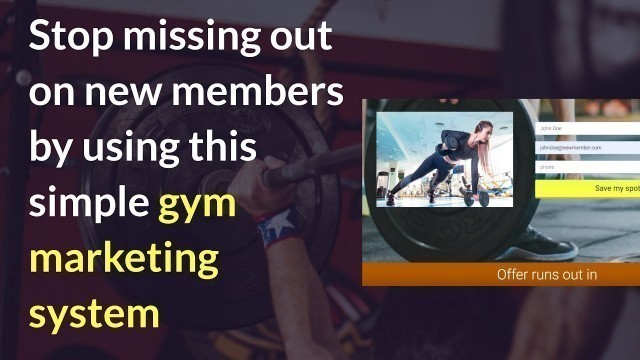 'How to increase gym members on autopilot using Facebook ads | Fitness Marketing'