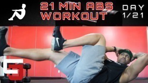 '1) 21 Minute ABS Workout'