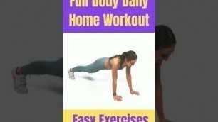 'Health and Fitness tips - Full Body Toning Exercises For Women At Home - Easy work For Women *10'