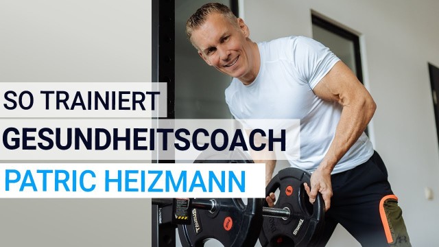 'Mit Gesundheits- und Fitnesscoach Patric Heizmann in seinem Homegym 