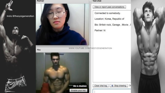 'CONNOR MURPHY   AESTHETICS on CHATROULETTE #2   HOT GIRLS REACTIONS Fitness Motivation'