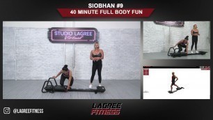 'Lagree Fitness Microformer 40 minutes of full body fun'