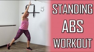 '10 Minute Standing Abs Workout – Standing Abs Exercises To Lose Belly Fat – At Home'