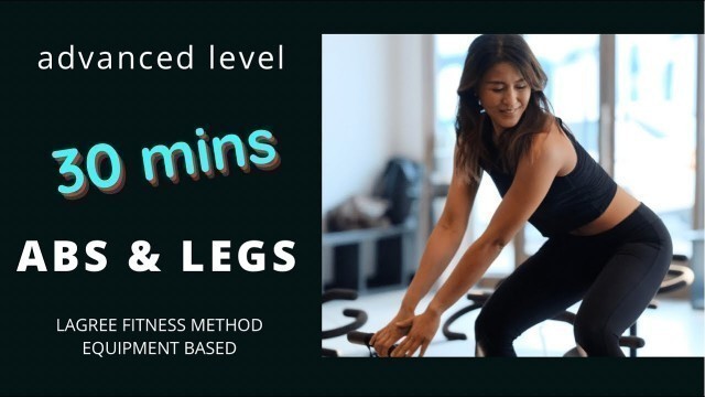 '30 mins ABS and LEGS microformer - adv level // Lagree Fitness // Jan. 1, 2022'