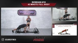 'Lagree Fitness Microformer Full Body 40 Minute Workout'