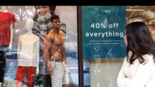 'Posing Shirtless in Clothing Stores | Mannequin Challenge Extras | Connor Murphy Vlogs'