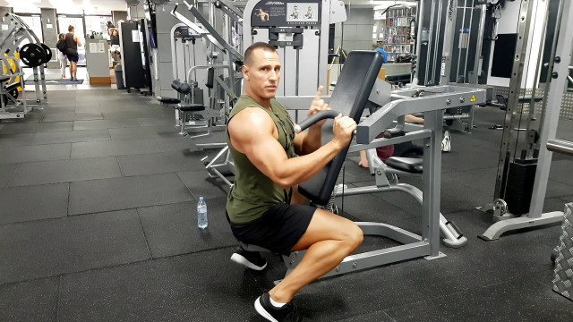 'Reverse Machine Shoulder Press'