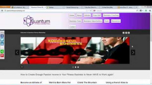 'Welcome to Quantum Fitness Marketing'