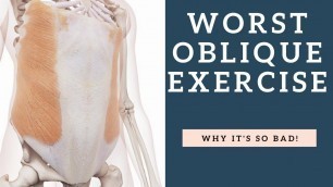 'WORST Oblique Exercise That Causes Low Back Pain | Torso Rotation Ab Machine!'