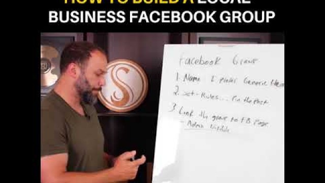 'Fitness Marketing - How To Build A Local Business Facebook Group'